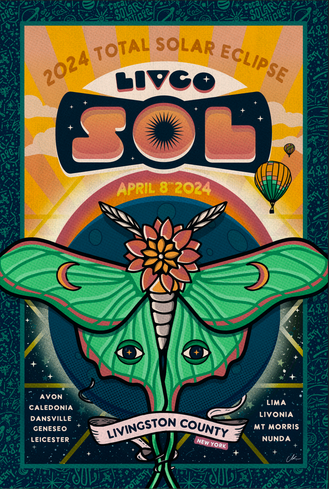 2024 LivCo Sol Eclipse Poster