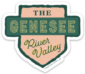 Genesee River Valley Sticker