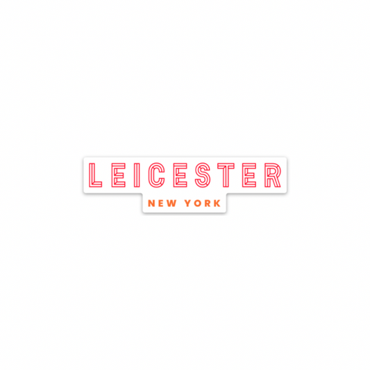 Leicester Sticker